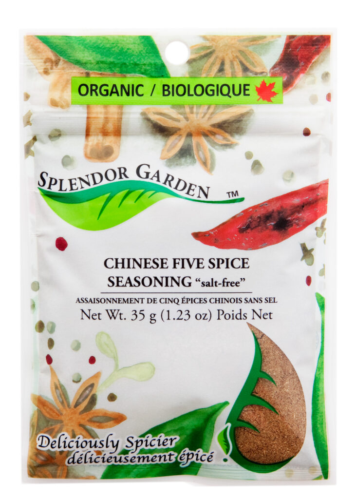 Organic Chinese Five Spice Seasoning 'salt free'